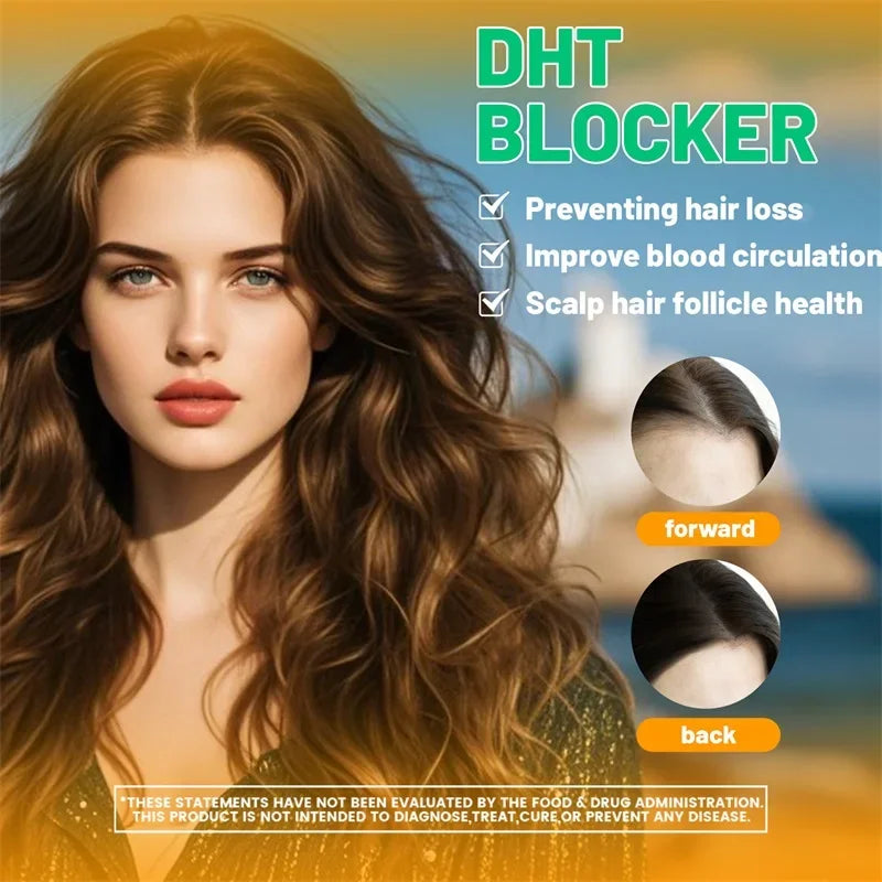Transform Your Hair with DHT Blocker Gummies - Reduce Prostate Inflammation and Promote Hair Growth for Men
